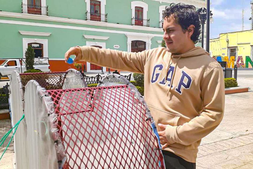 Invita Ayuntamiento de Huamantla a seguir donando tapitas de plástico a niñas y niños con leucemia